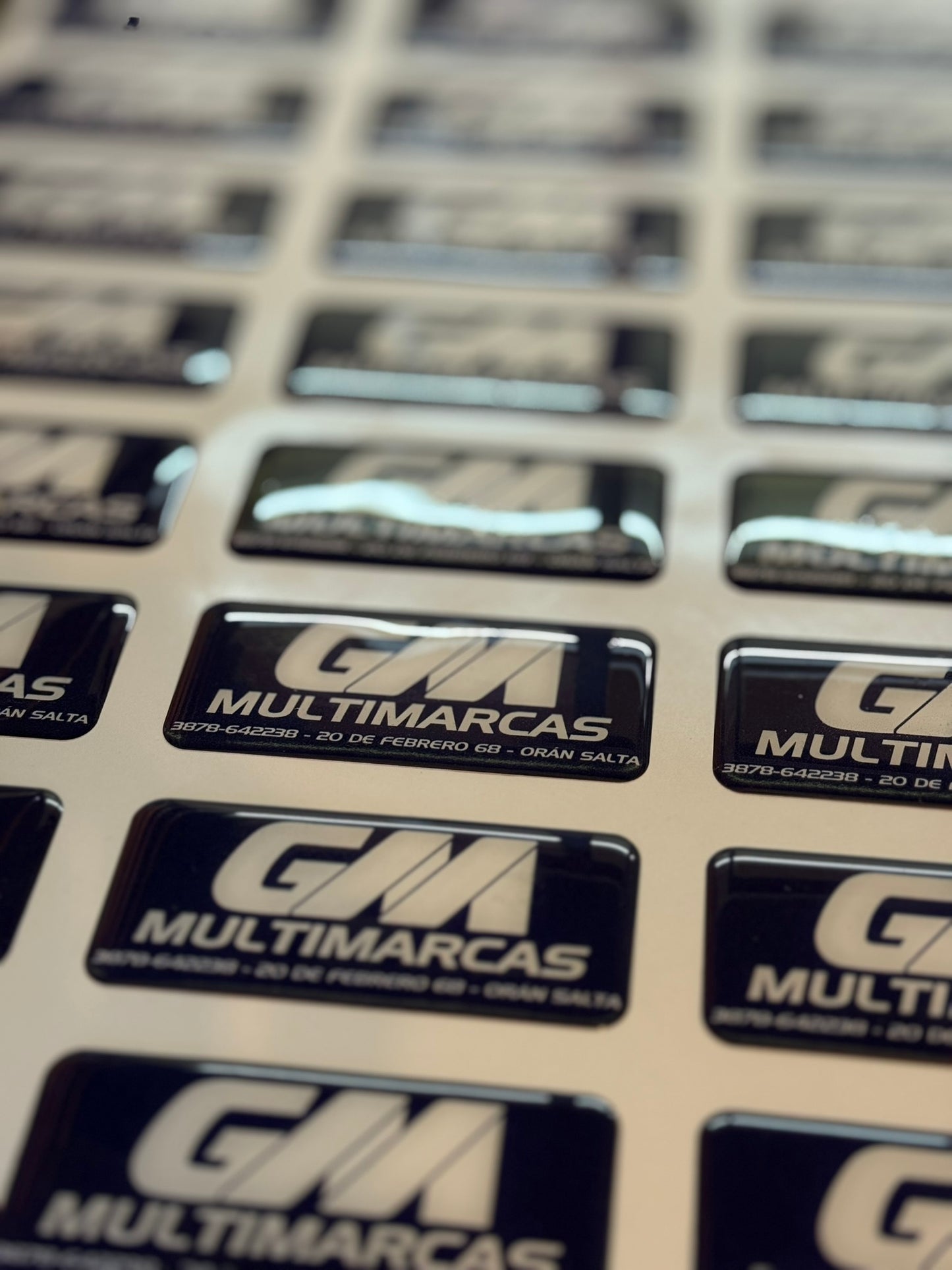 Domes 3D Custom Stickers Premium