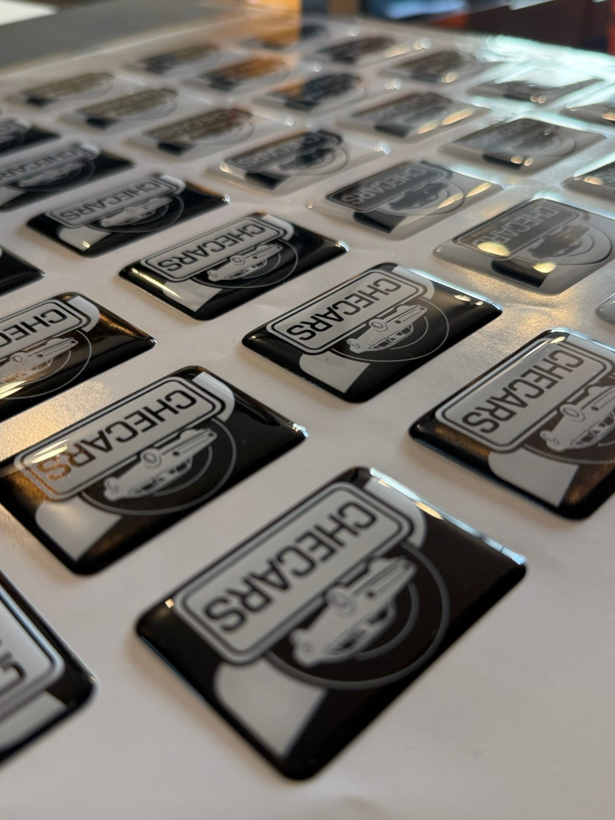 Domes 3D Custom Stickers Premium